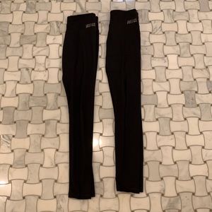 Lot of 2 Black Justice Leggings